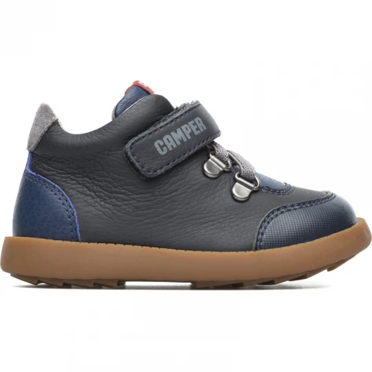 Foto van product CAMPER Bryn - Laarzen voor - Blauw, Smooth leather / Cotton fabric