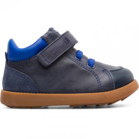 Foto van product CAMPER Bryn - Laarzen voor - Blauw, Smooth leather / Cotton fabric