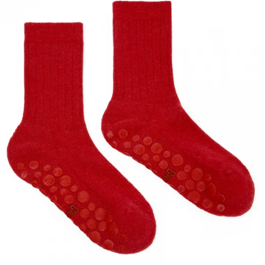 Foto van product CAMPER Camper Socks by Martí Guixé - Unisex Sokken - Rood, Cotton fabric
