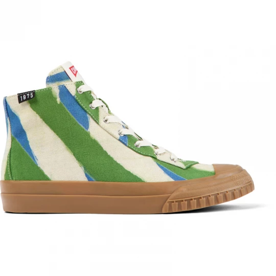 Foto van product CAMPER Camper x EFI - Enkellaarzen voor Dames - Groen, Blauw, Wit, Cotton fabric