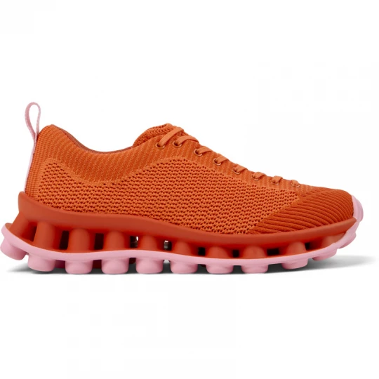 Foto van product CAMPER Camper x SUNNEI - PELOTISSIMA - Vrijetijdsschoenen voor Dames - Oranje, Cotton fabric