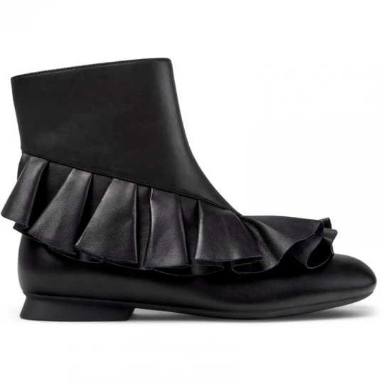 Foto van product CAMPER Casi Myra - Enkellaarzen voor Dames - Zwart, Smooth leather