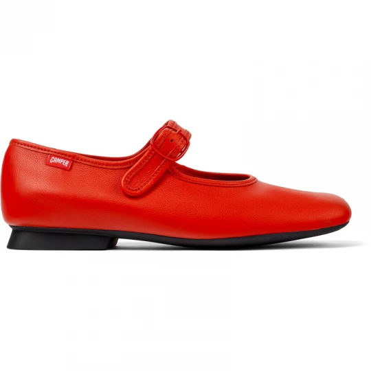 Foto van product CAMPER Casi Myra - Nette schoenen voor Dames - Rood, Smooth leather