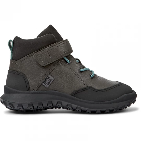 Foto van product CAMPER CRCLR - Laarzen voor Meisjes - Grijs, Zwart, Smooth leather / Cotton fabric