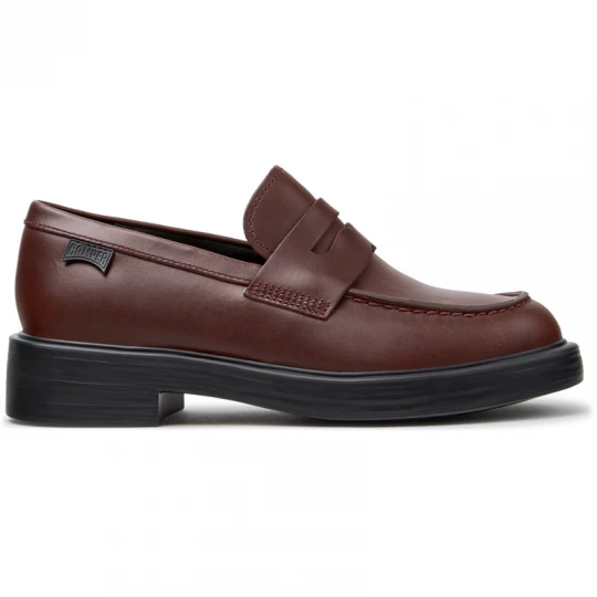 Foto van product CAMPER Dean - Nette schoenen voor Dames - Kastanjebruin, Smooth leather