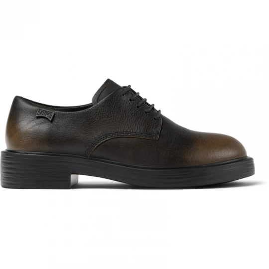 Foto van product CAMPER Dean - Nette schoenen voor Dames - Zwart, Bruin, Smooth leather
