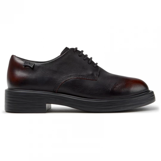 Foto van product CAMPER Dean - Nette schoenen voor Dames - Zwart, Kastanjebruin, Smooth leather