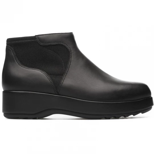 Foto van product CAMPER Dessa - Enkellaarzen voor Dames - Zwart, Smooth leather / Cotton fabric
