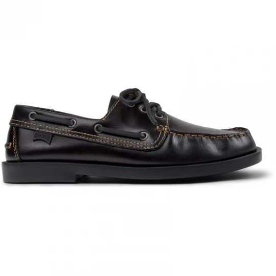 Foto van product CAMPER Don - Vrijetijdsschoenen voor Heren - Zwart, Smooth leather