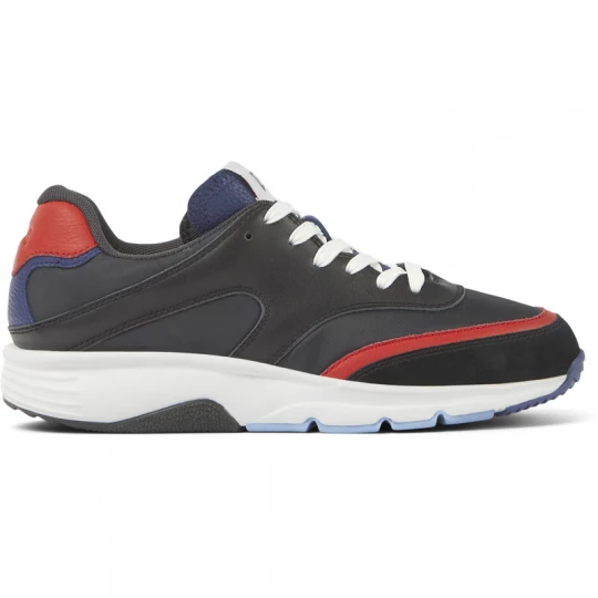 Foto van product CAMPER Drift - Sneakers voor Dames - Zwart, Rood, Blauw, Cotton fabric / Smooth leather