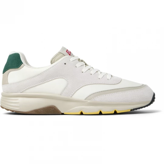 Foto van product CAMPER Drift - Sneakers voor Heren - Wit, Grijs, Groen, Cotton fabric