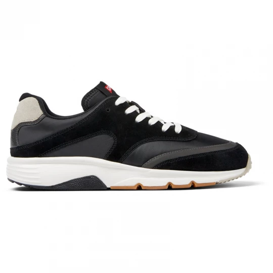 Foto van product CAMPER Drift - Sneakers voor Heren - Zwart, Grijs, Beige, Cotton fabric