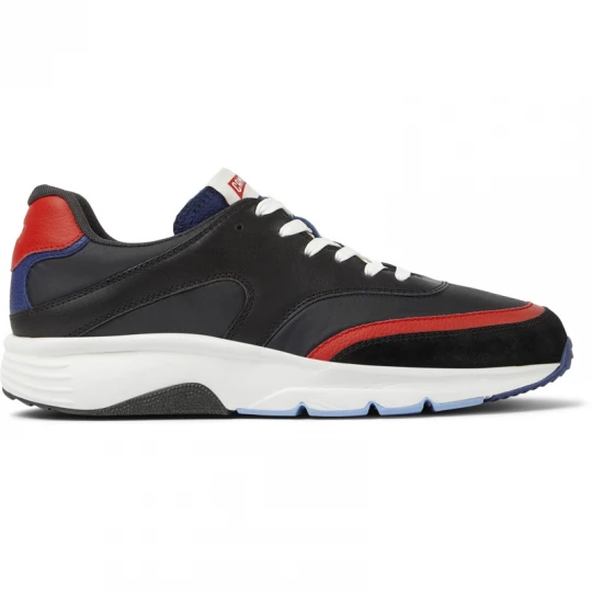 Foto van product CAMPER Drift - Sneakers voor Heren - Zwart, Rood, Blauw, Rood, Blauw, Cotton fabric / Smooth leather