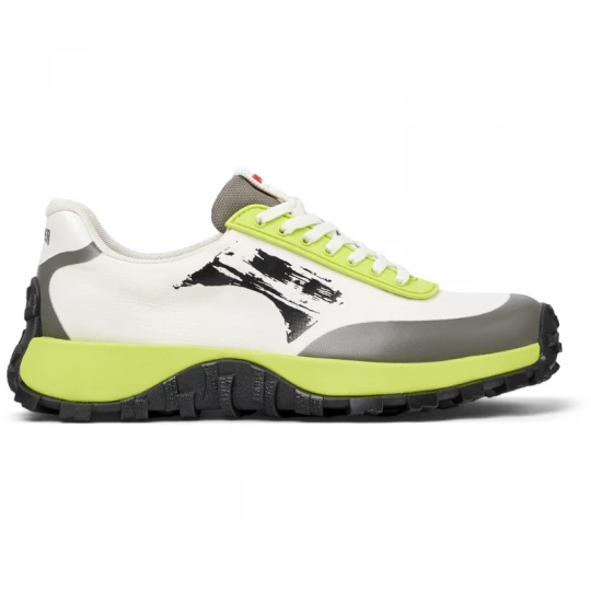 Foto van product CAMPER Drift Trail - Vrijetijdsschoenen voor Dames - Wit, Grijs, Groen, Cotton fabric