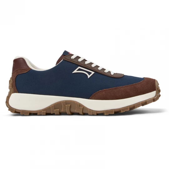 Foto van product CAMPER Drift Trail - Vrijetijdsschoenen voor Heren - Blauw, Bruin, Cotton fabric