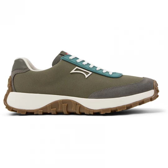 Foto van product CAMPER Drift Trail - Vrijetijdsschoenen voor Heren - Groen, Grijs, Cotton fabric