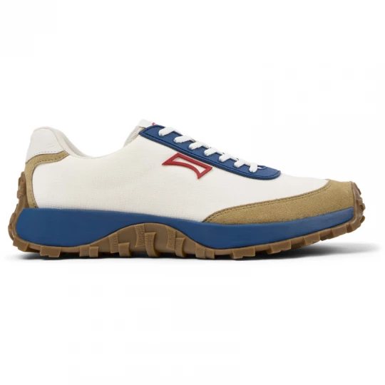 Foto van product CAMPER Drift Trail - Vrijetijdsschoenen voor Heren - Wit, Bruin, Blauw, Cotton fabric