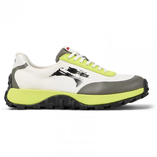 Foto van product CAMPER Drift Trail - Vrijetijdsschoenen voor Heren - Wit, Grijs, Groen, Cotton fabric