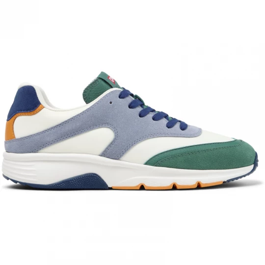 Foto van product CAMPER Drift - Vrijetijdsschoenen voor Heren - Wit, Groen, Blauw, Cotton fabric