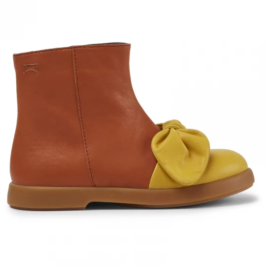 Foto van product CAMPER Duet - Laarzen voor Meisjes - Bruin, Geel, Smooth leather