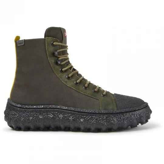 Foto van product CAMPER Ground - Enkellaarzen voor Dames - Groen, Cotton fabric
