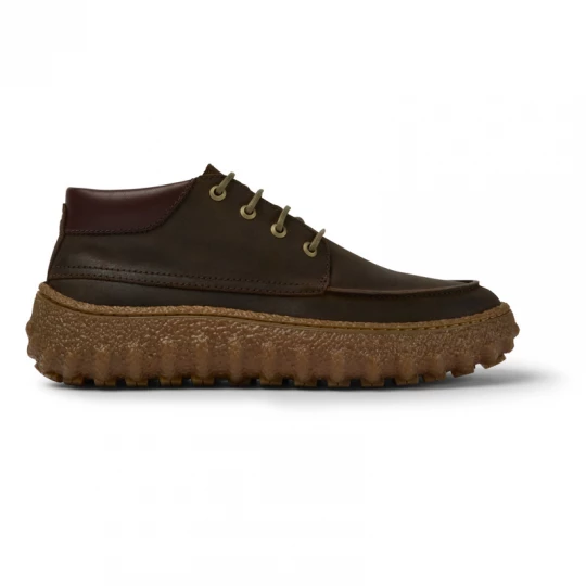 Foto van product CAMPER Ground - Enkellaarzen voor Heren - Bruin, Smooth leather