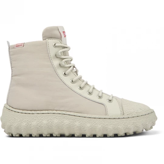Foto van product CAMPER Ground PrimaLoft® - Enkellaarzen voor Dames - Grijs, Cotton fabric / Smooth leather