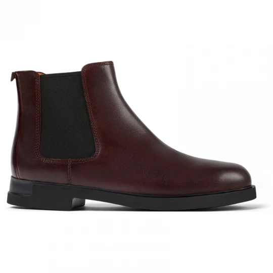 Foto van product CAMPER Iman - Enkellaarzen voor Dames - Kastanjebruin, Smooth leather
