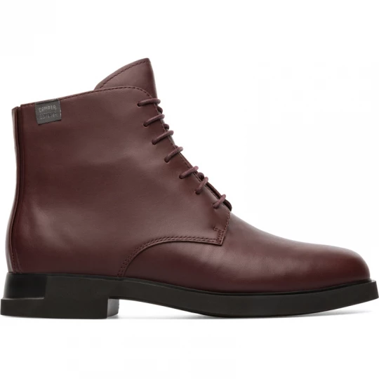 Foto van product CAMPER Iman - Enkellaarzen voor Dames - Kastanjebruin, Smooth leather