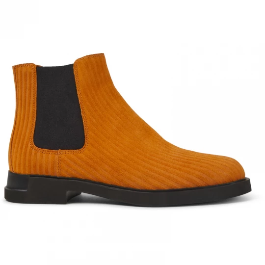 Foto van product CAMPER Iman - Enkellaarzen voor Dames - Oranje, Suede