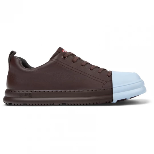 Foto van product CAMPER Junction Runner - Sneakers voor Dames - Kastanjebruin, Smooth leather
