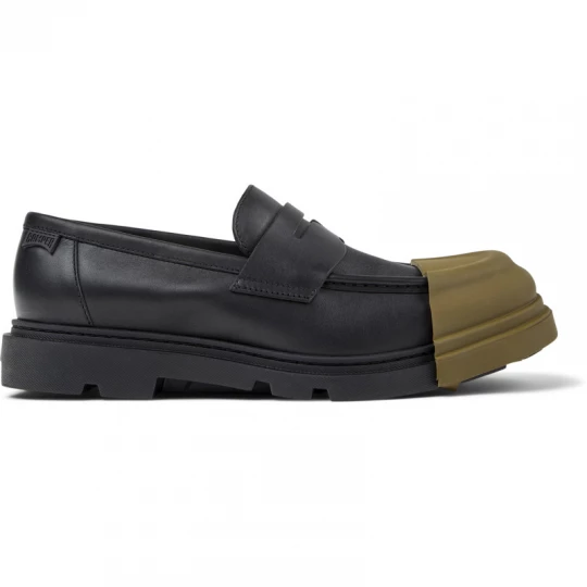 Foto van product CAMPER Junction - Vrijetijdsschoenen voor Heren - Zwart, Smooth leather