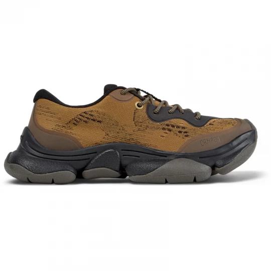 Foto van product CAMPER Karst 2 - Sneakers voor Dames - Bruin, Zwart, Cotton fabric