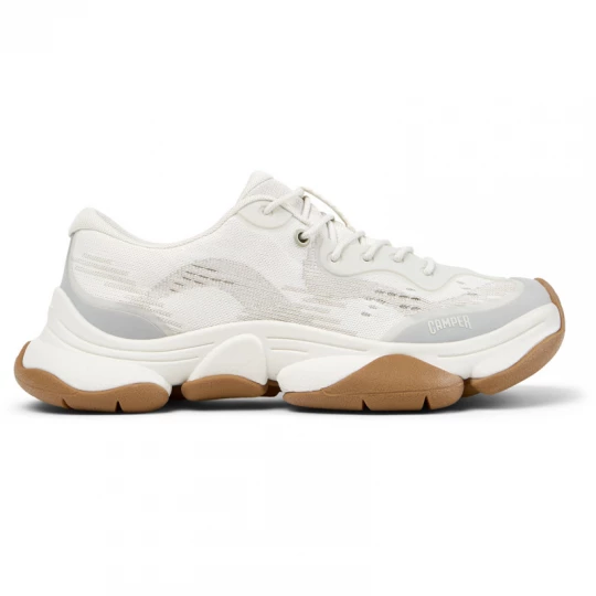 Foto van product CAMPER Karst 2 - Sneakers voor Dames - Wit, Beige, Cotton fabric