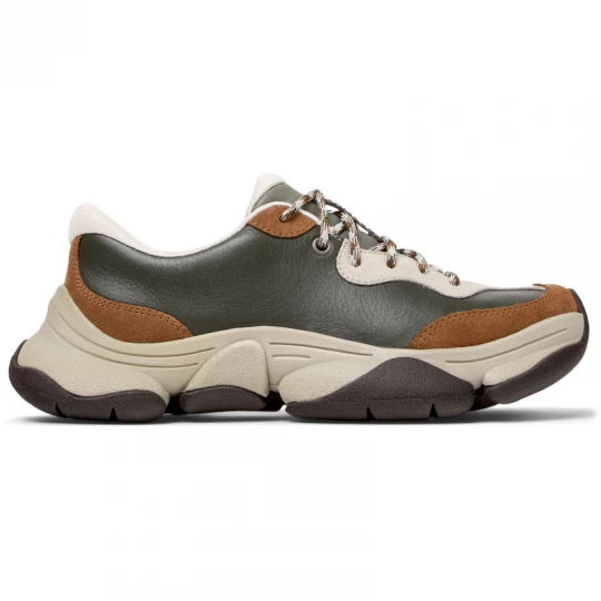 Foto van product CAMPER Karst 2 - Vrijetijdsschoenen voor Dames - Groen, Bruin, Beige, Smooth leather