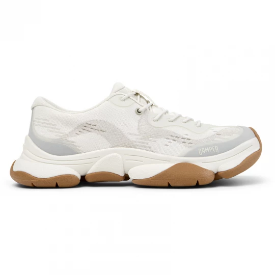 Foto van product CAMPER Karst 2 - Vrijetijdsschoenen voor Heren - Wit, Beige, Cotton fabric