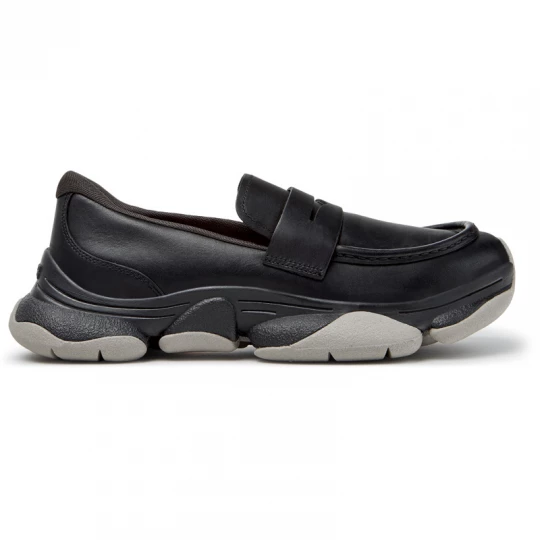 Foto van product CAMPER Karst 2 - Vrijetijdsschoenen voor Heren - Zwart, Smooth leather