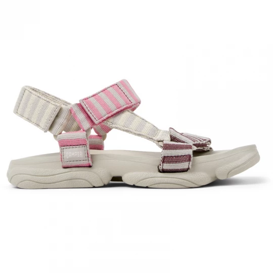 Foto van product CAMPER Karst Sandal - Sandalen voor Dames - Beige, Geel, Kastanjebruin, Cotton fabric