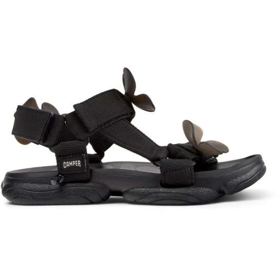 Foto van product CAMPER Karst Sandal - Sandalen voor Dames - Zwart, Cotton fabric
