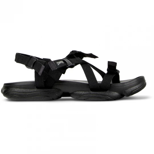 Foto van product CAMPER Karst Sandal - Sandalen voor Dames - Zwart, Cotton fabric