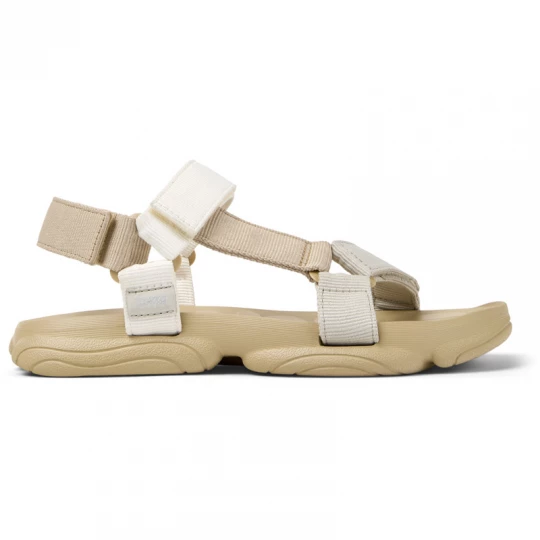 Foto van product CAMPER Karst Sandal - Sandalen voor Heren - Beige, Wit, Grijs, Cotton fabric