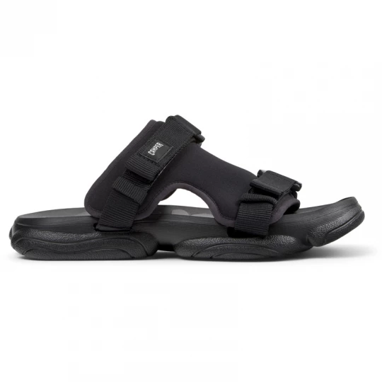 Foto van product CAMPER Karst Sandal - Vrijetijdsschoenen voor Heren - Zwart, Cotton fabric