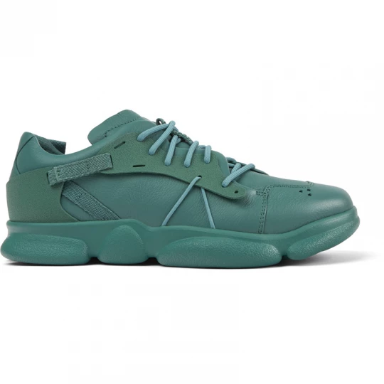 Foto van product CAMPER Karst - Sneakers voor Heren - Groen, Smooth leather / Cotton fabric