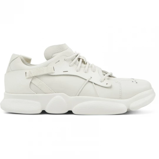 Foto van product CAMPER Karst - Sneakers voor Heren - Wit, Smooth leather / Cotton fabric