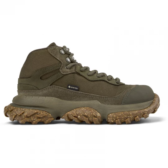 Foto van product CAMPER Karst Trek - Enkellaarzen voor Dames - Groen, Cotton fabric