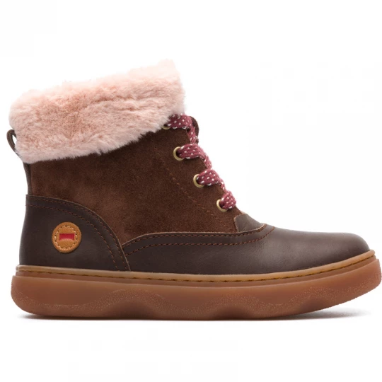 Foto van product CAMPER Kiddo - Laarzen voor - Bruin, Nude, Smooth leather