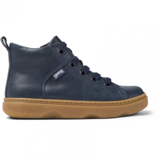 Foto van product CAMPER Kiddo - Laarzen voor Meisjes - Blauw, Smooth leather