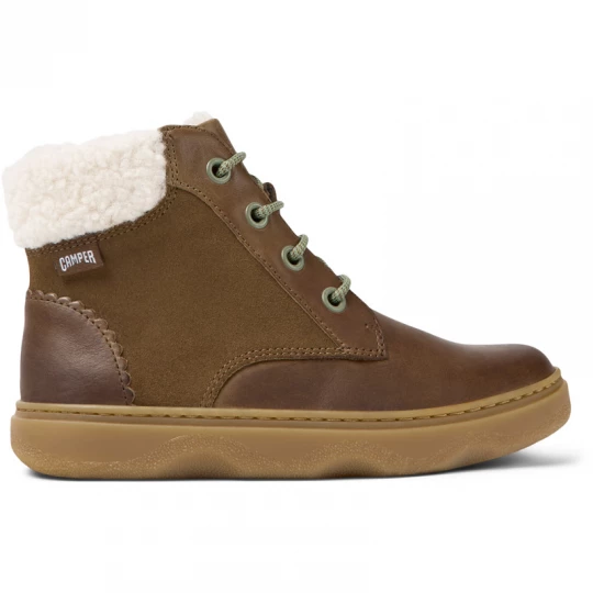 Foto van product CAMPER Kiddo - Laarzen voor Meisjes - Bruin, Smooth leather