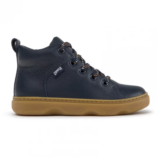 Foto van product CAMPER Kiddo - Nette vrijetijdsschoenen voor Meisjes - Blauw, Smooth leather