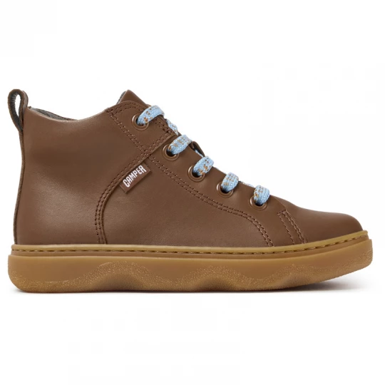 Foto van product CAMPER Kiddo - Nette vrijetijdsschoenen voor Meisjes - Bruin, Smooth leather